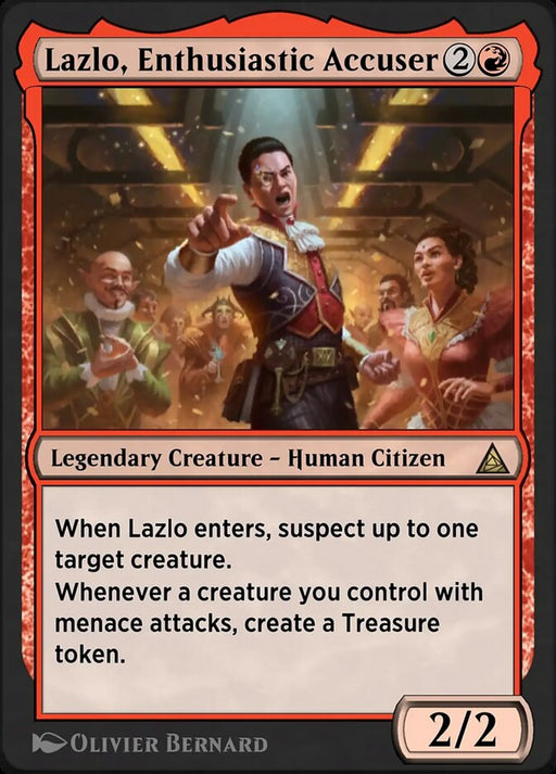 Lazlo, Enthusiastic Accuser - J. Jonah Jameson - Legendary