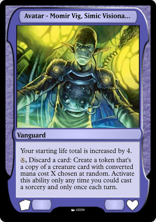 Momir Vig, Simic Visionary Avatar (Foil)