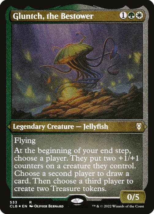 Gluntch, the Bestower - Etched - Inverted - Legendary - Etched (Foil)