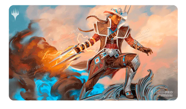 Ultra Pro Outlaws of Thunder Junction Playmat - Annie Flash, The Veteran