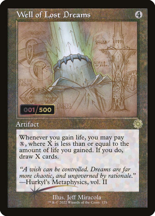 Well of Lost Dreams - Retro Frame (Foil)