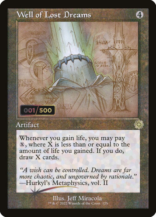 Well of Lost Dreams - Retro Frame (Foil)