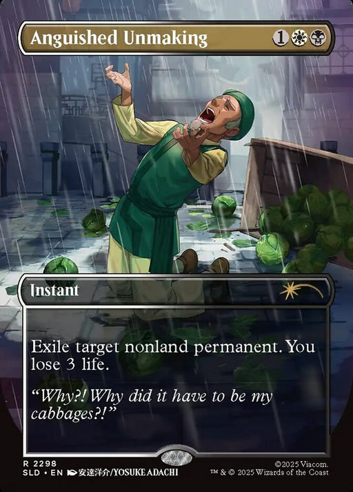 Anguished Unmaking - Borderless - Full Art - Inverted