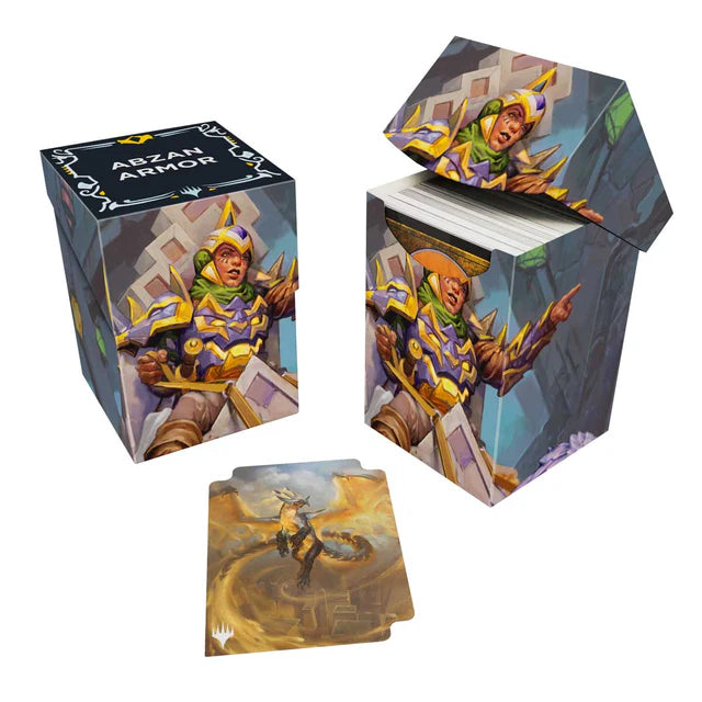 Ultra-Pro MTG Dragonstorm 100+ Deck Box - Abzan Armor