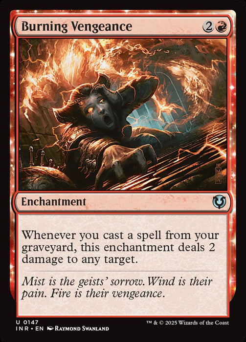 Burning Vengeance - Enchantment (Foil)