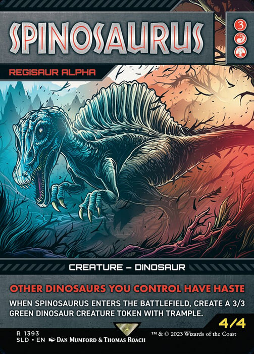 Spinosaurus - Regisaur Alpha - Borderless - Full Art