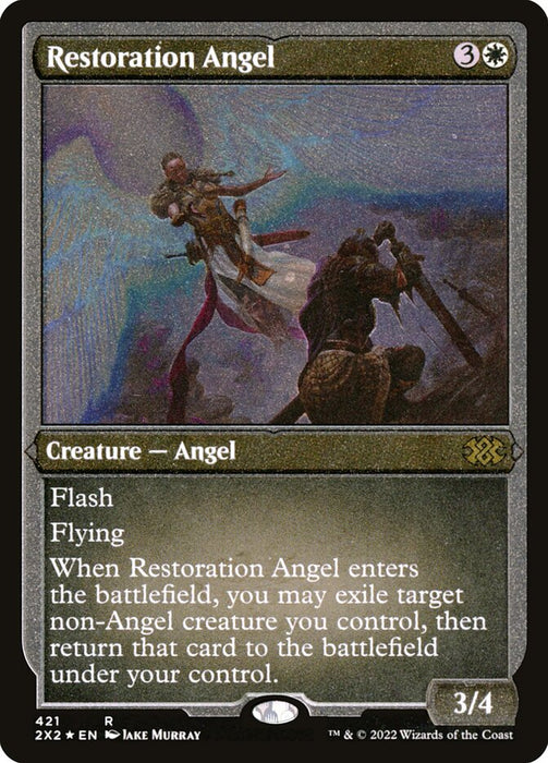 Restoration Angel - Etched - Inverted - Etched (Foil)