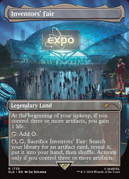 Inventors' Fair - Borderless - Full Art - Legendary - Inverted (Foil)
