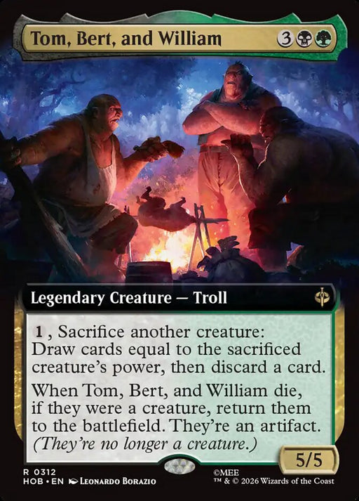 Tom, Bert, and William - Legendary (Foil)