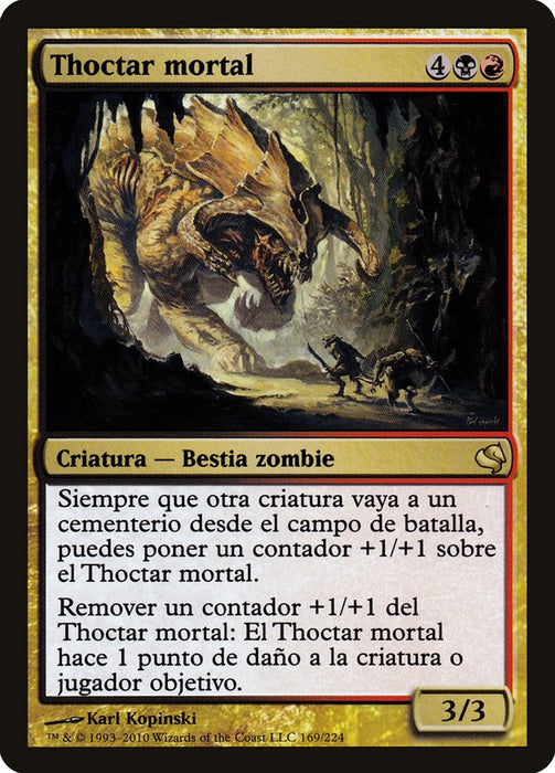 Thoctar mortal - Deathbringer Thoctar