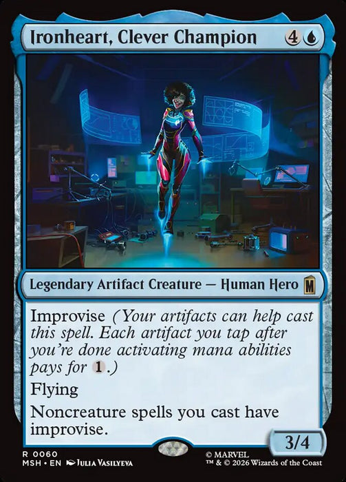 Ironheart, Clever Champion - Legendary (Foil)