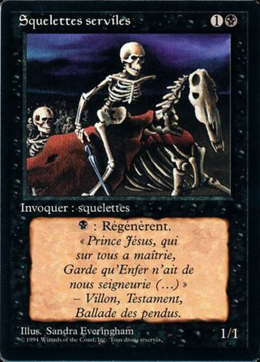 Squelettes serviles - Drudge Skeletons