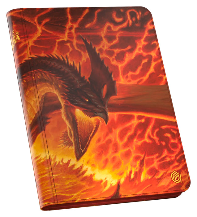Zipfolio 360 Xenoskin Magic: The Gathering "Tarkir: Dragonstorm" - Magmatic Hellkite