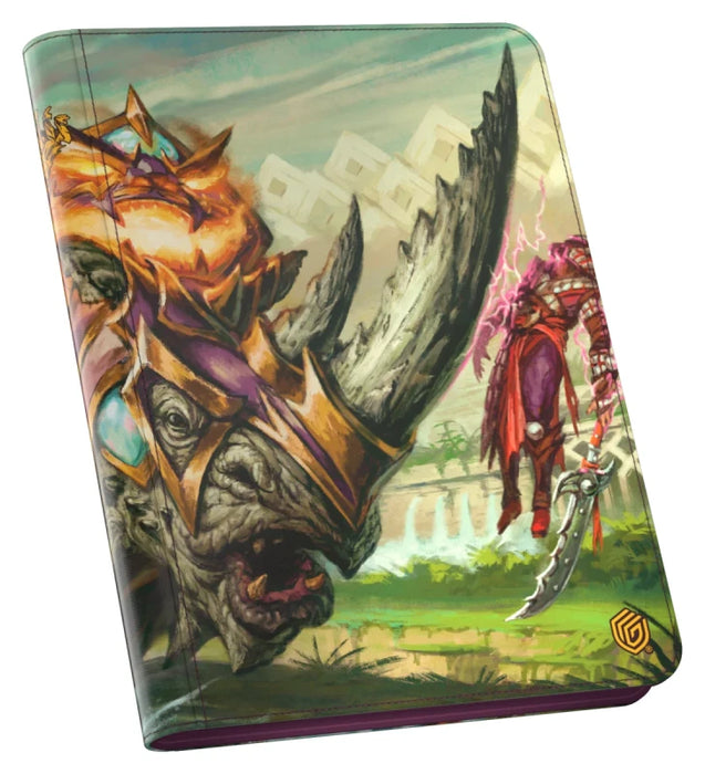 Zipfolio 360 Xenoskin Magic: The Gathering "Tarkir: Dragonstorm" - Skirmish Rhino
