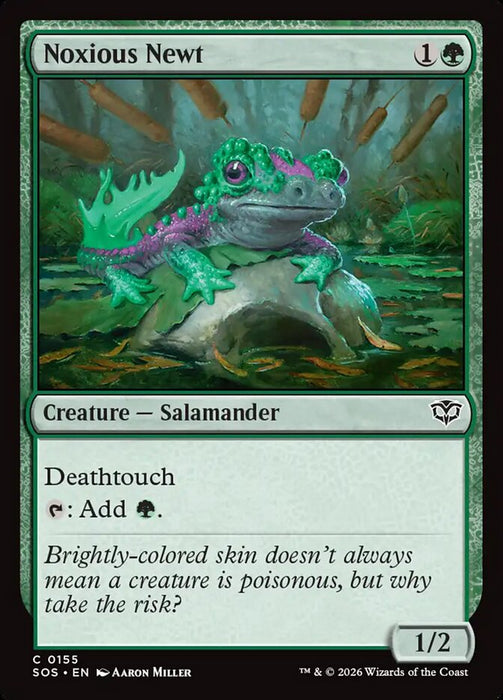 Noxious Newt (Foil)