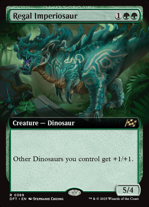 Regal Imperiosaur - Extended Art (Foil)