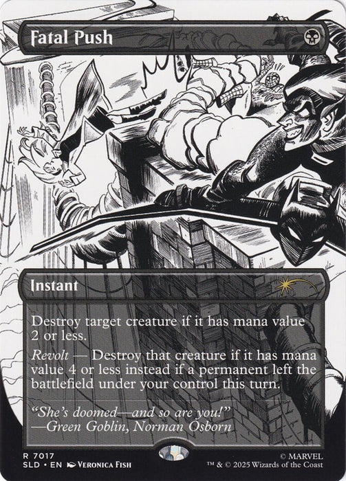 Fatal Push - Borderless - Inverted