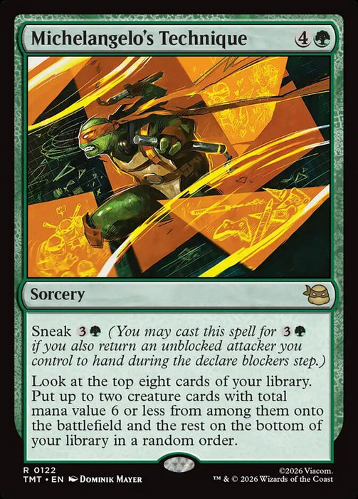 Michelangelo's Technique (Foil)