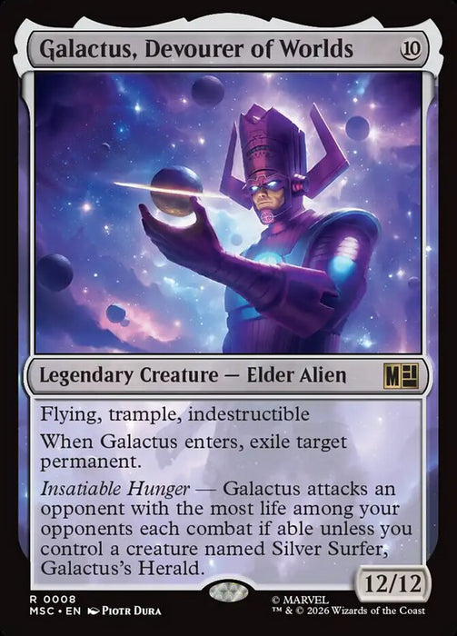 Galactus, Devourer of Worlds - Legendary - Surge Foil
