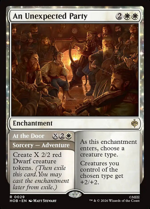 An Unexpected Party // At the Door - Enchantment