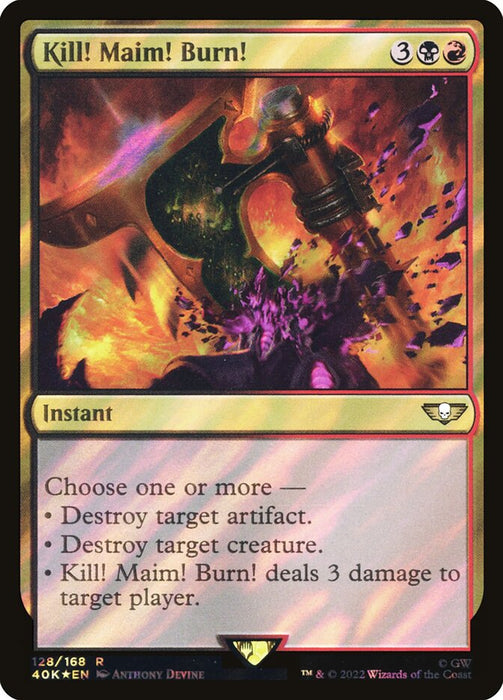 Kill! Maim! Burn! - Surge Foil (Foil)