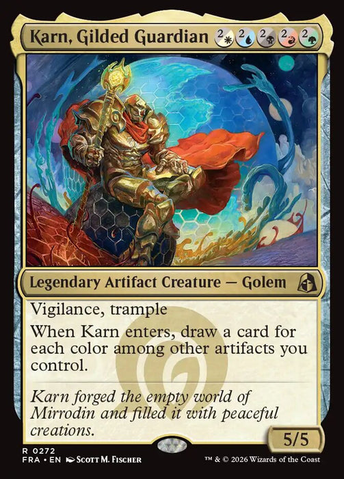 Karn, Gilded Guardian (Foil)