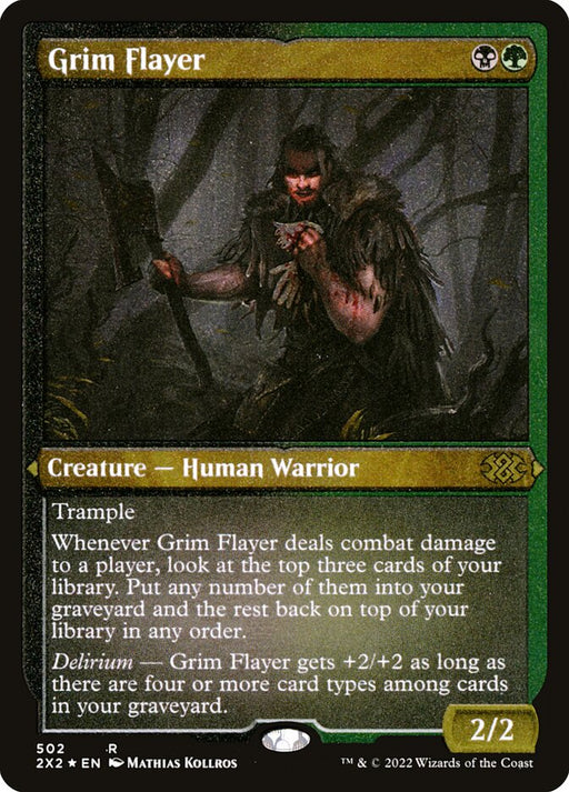 Grim Flayer - Etched - Inverted - Etched (Foil)