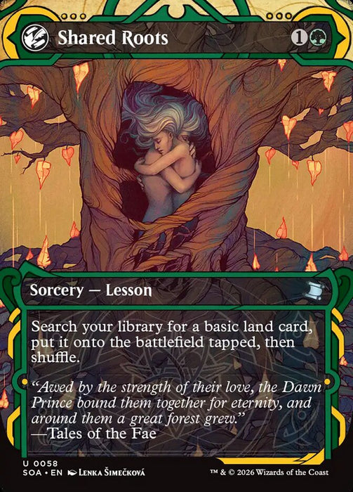 Shared Roots - Borderless - Inverted - Showcase