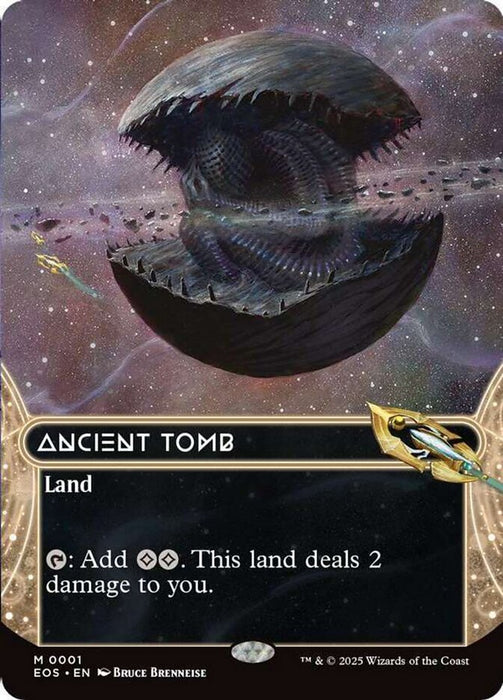 Ancient Tomb - Borderless - Full Art - Inverted