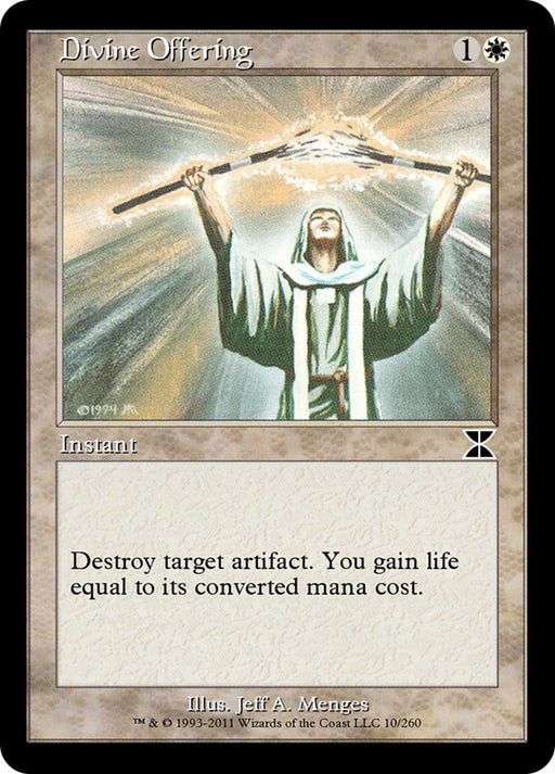 Divine Offering - Retro Frame (Foil)