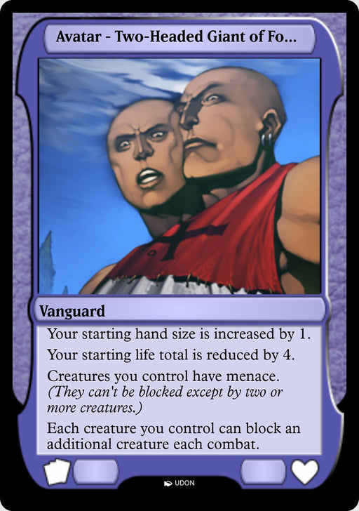 Two-Headed Giant of Foriys Avatar (Foil)