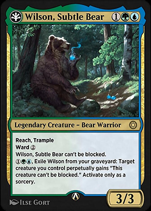Wilson, Subtle Bear - Legendary