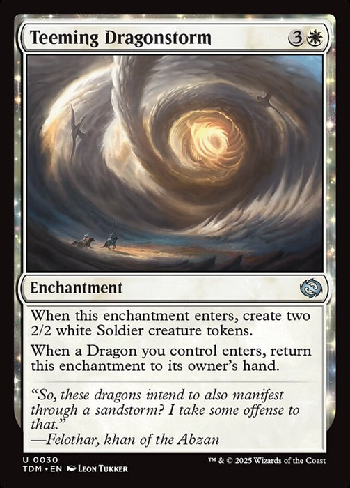 Teeming Dragonstorm - Enchantment