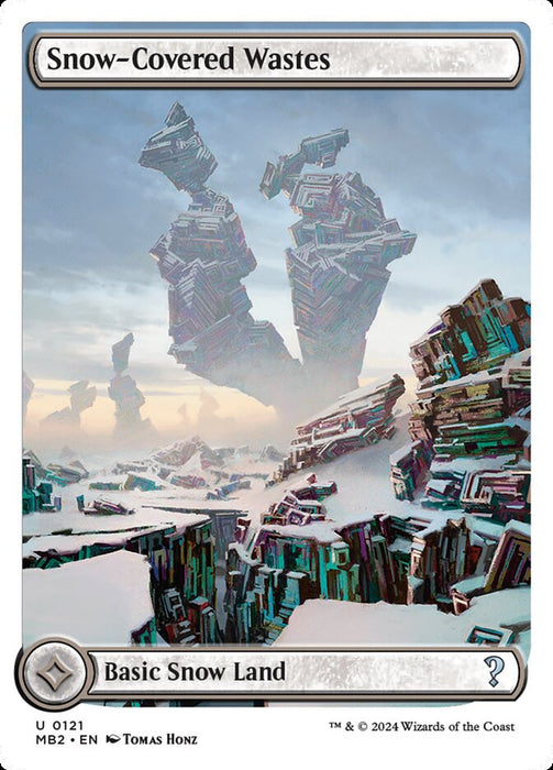 Snow-Covered Wastes - Full Art - Snow