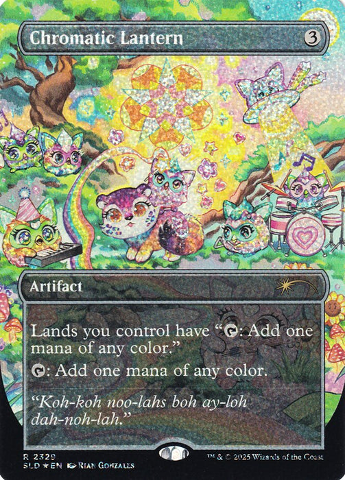 Chromatic Lantern - Borderless - Full Art - Inverted (Foil)