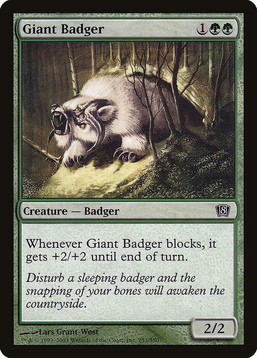 Giant Badger (Foil)