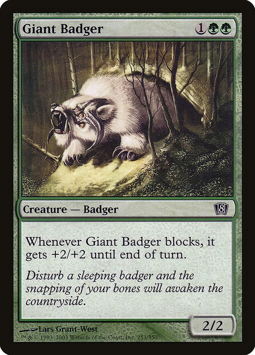 Giant Badger (Foil)