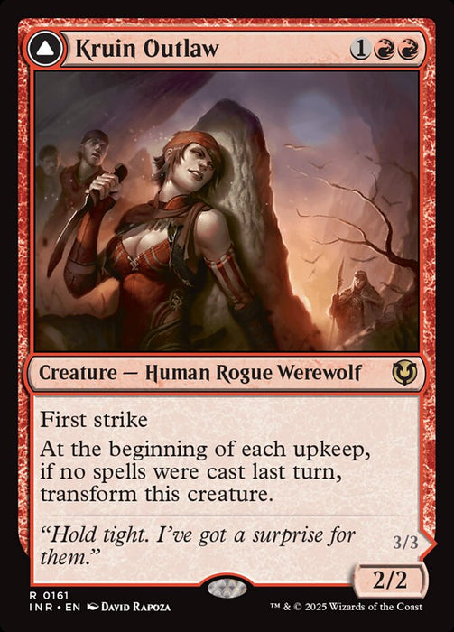 Kruin Outlaw // Terror of Kruin Pass (Foil)