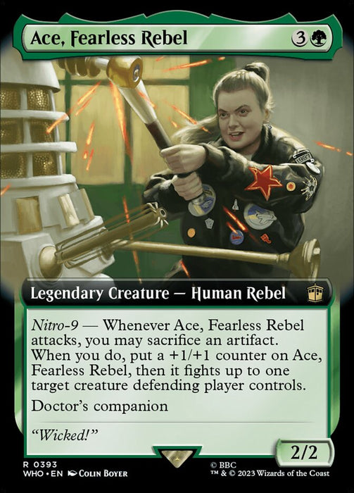 Ace, Fearless Rebel - Extended Art - Legendary (Foil)