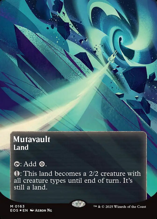 Mutavault - Borderless - Full Art - Inverted (Foil)