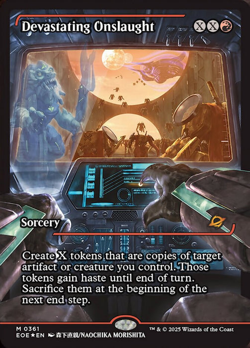 Devastating Onslaught - Borderless - Full Art - 361 (Foil)