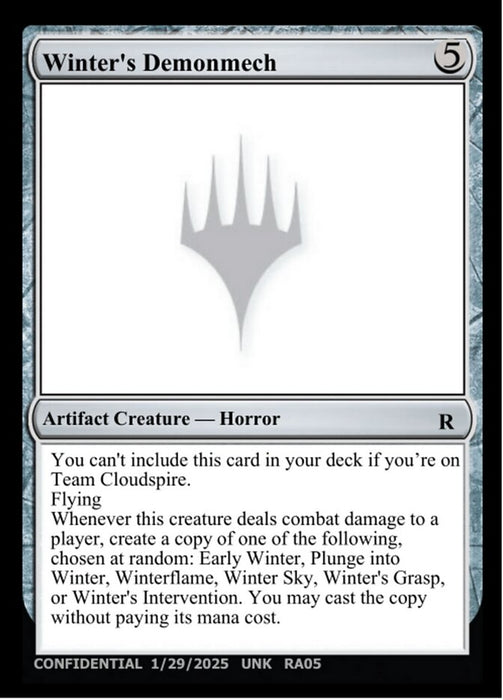 Winter's Demonmech