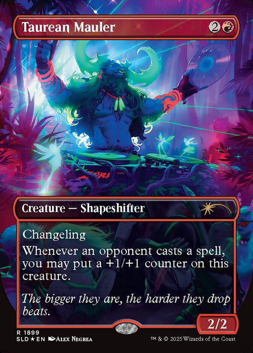 Taurean Mauler - Borderless - Full Art - Inverted (Foil)