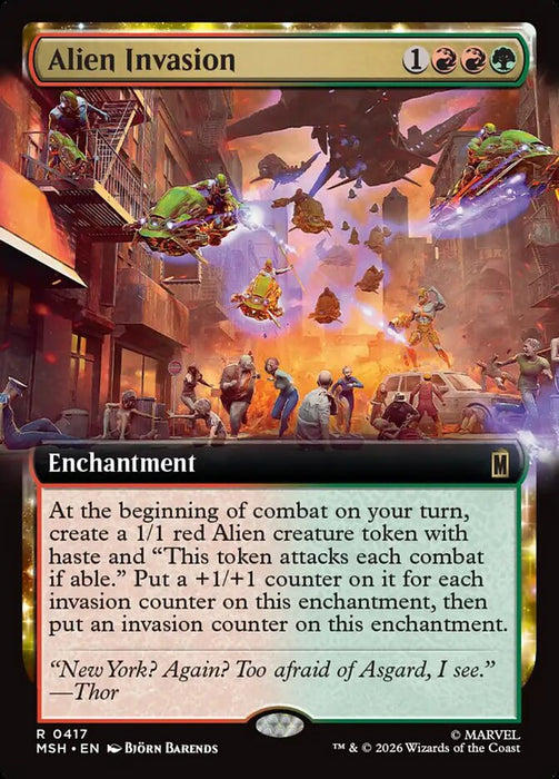 Alien Invasion - Enchantment (Foil)