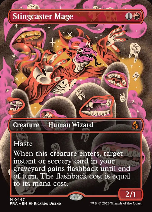Stingcaster Mage - Borderless (Foil)