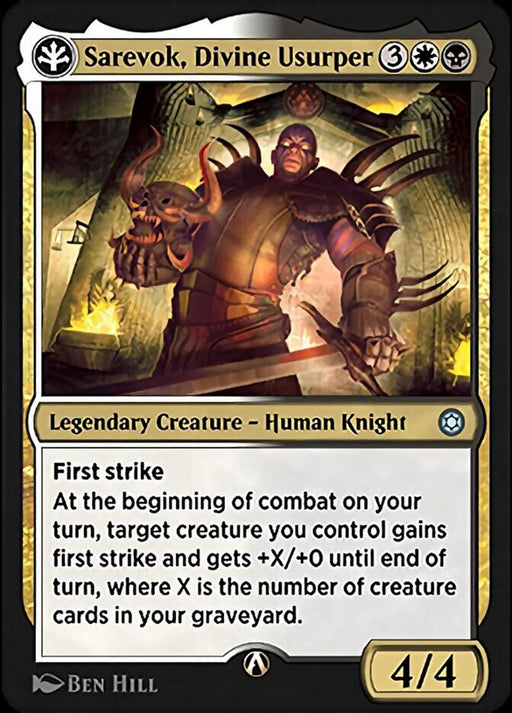 Sarevok, Divine Usurper - Legendary