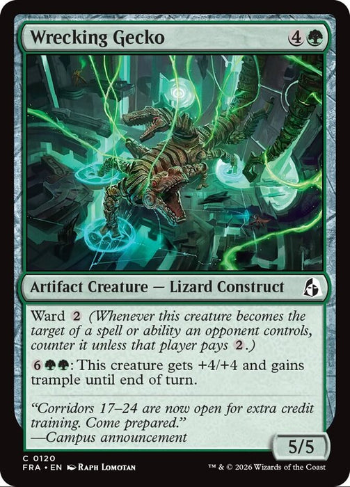 Wrecking Gecko (Foil)