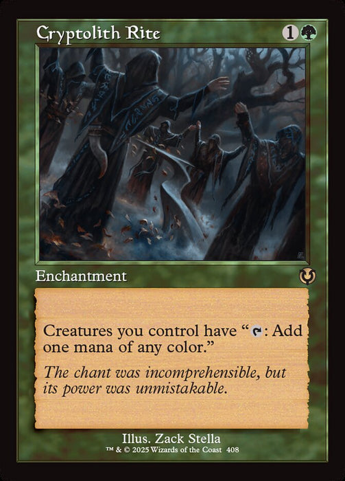 Cryptolith Rite - Retro Frame - Enchantment (Foil)