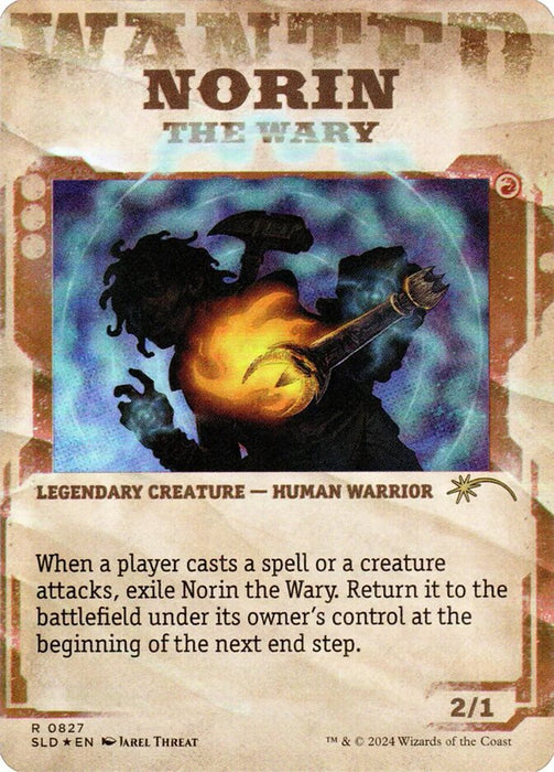 Norin the Wary // Norin the Wary - Borderless - Legendary - Showcase (Foil)