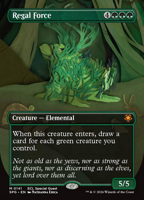 Regal Force - Borderless - Full Art - Inverted